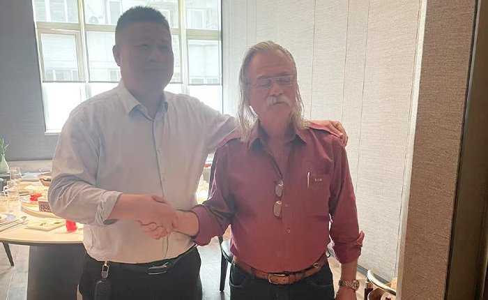 US-Kunde besucht Hangzhou Baizun