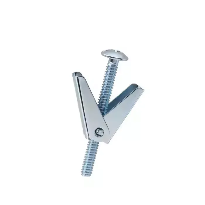 Großhandel mit hochpräzisem CNC-Metallstempel in allen Größen, Schmetterlings-Kippanker, Feder-Kippanker
