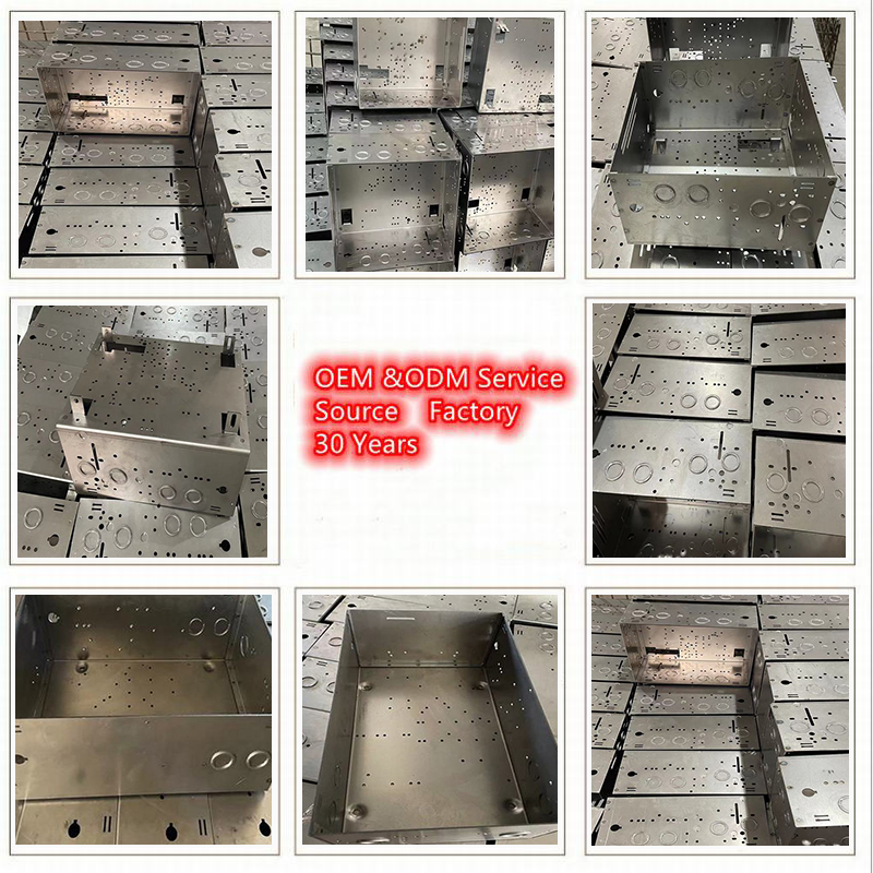 Custom Laser Cutting Processing Steel Sheet Metal Forming Metal Sheet Electricial Enclosure Box
