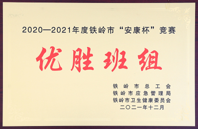 2020-2021 Tieling City 