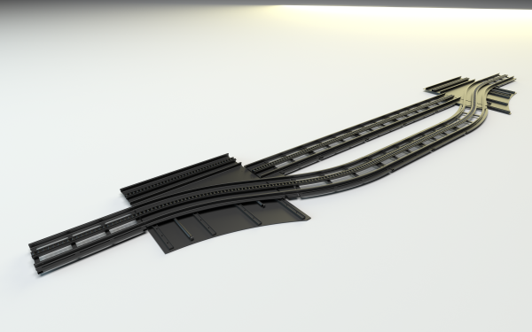 Coal mine underground parking yard