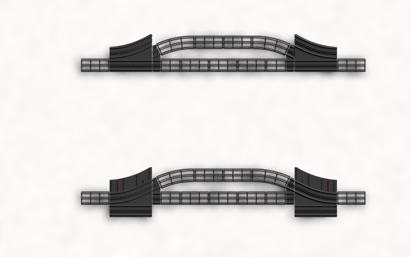 Coal mining track parking Yard