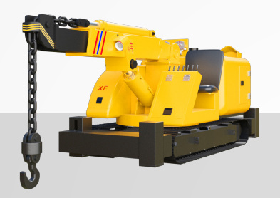 Mine hydraulic crane