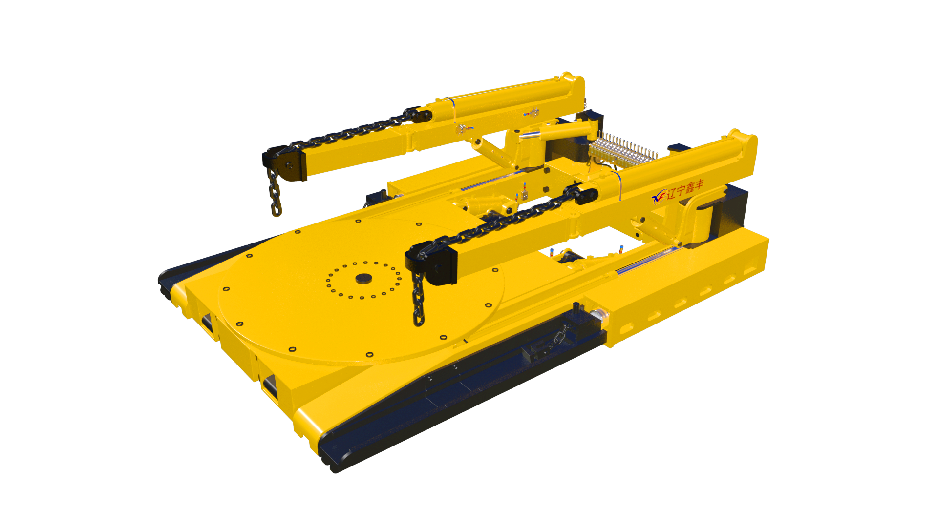 Forklift for installing underground support