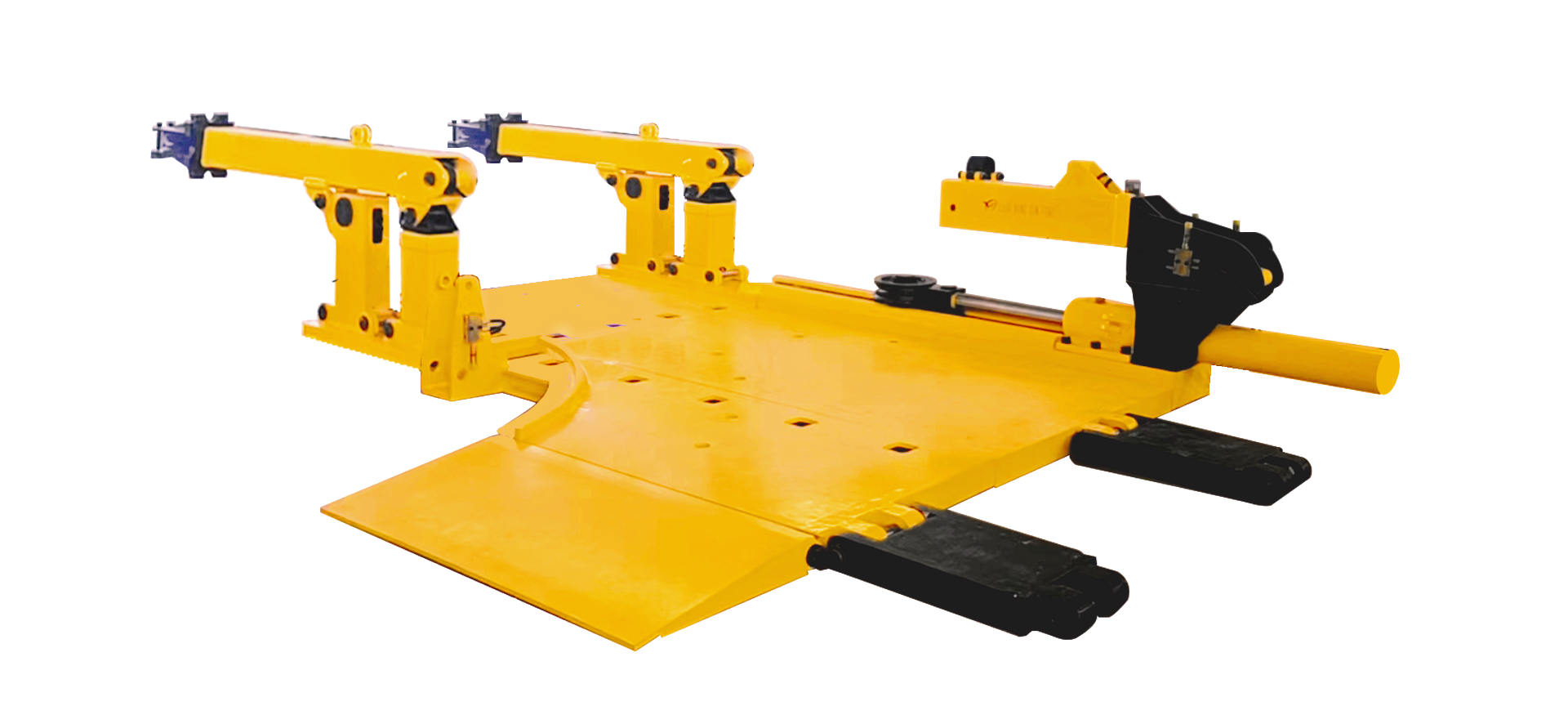 Equipment for underground support traction