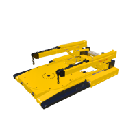 Adjusting Device Of Hydraulic Support(installation Forklift Truck)