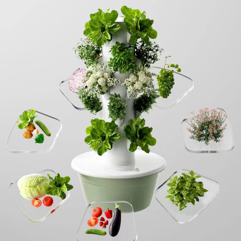 Dutch Bucket Hydroponic Planting System