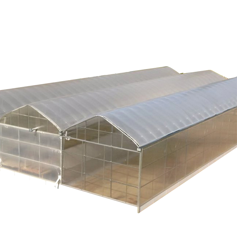Compact Arch-shaped Single-span Solar Greenhouse