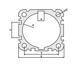 Pneumatic Cylinder Barrel Pneumatic Cylinder Barrel
