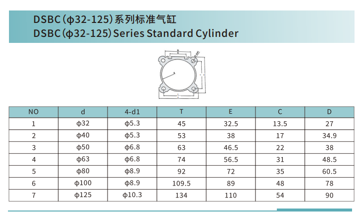 DSBC cylinder barrel DSBC cylinder barrel
