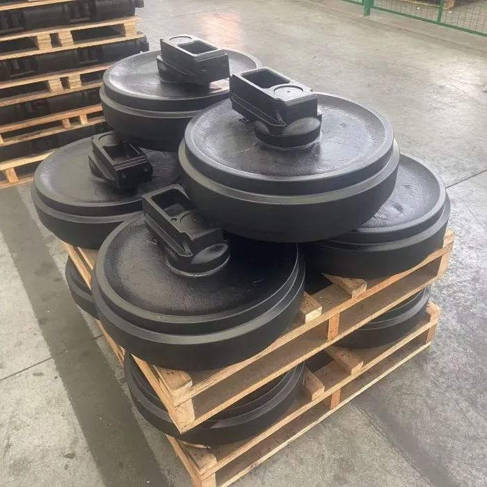 Excavator Guide Roller Wheel Replacement Tutorial