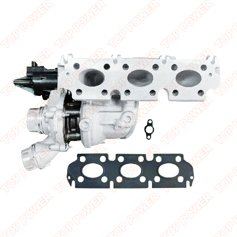 Алуминиев B38 турбо 7633795 11659895980 11657633795 турбокомпресор за БМВ B38B15A 1.5i 116i 118i 218i двигател