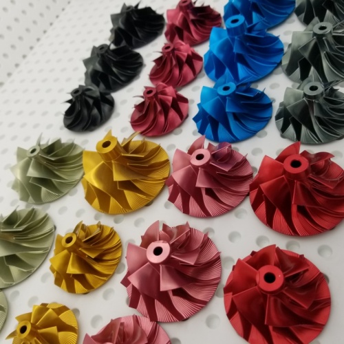 Vibrant New Range of Color‑Anodized Compressor Wheels Unveiled