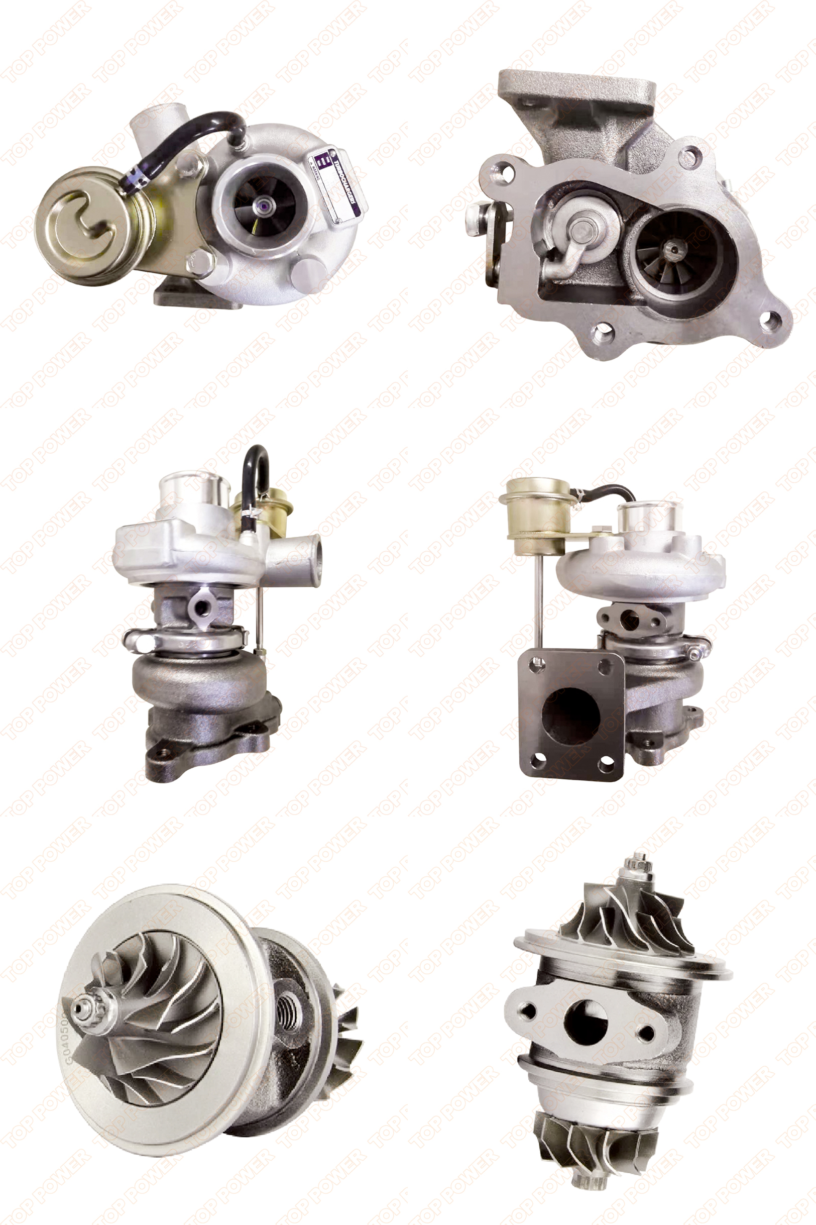 ТД03-7T ТД03-07B ТД03-7G 49131-02030 4913102030 49131-02031 49131-02032 Турбокомпресор за индустриален багер Кубота с двигател V2003T