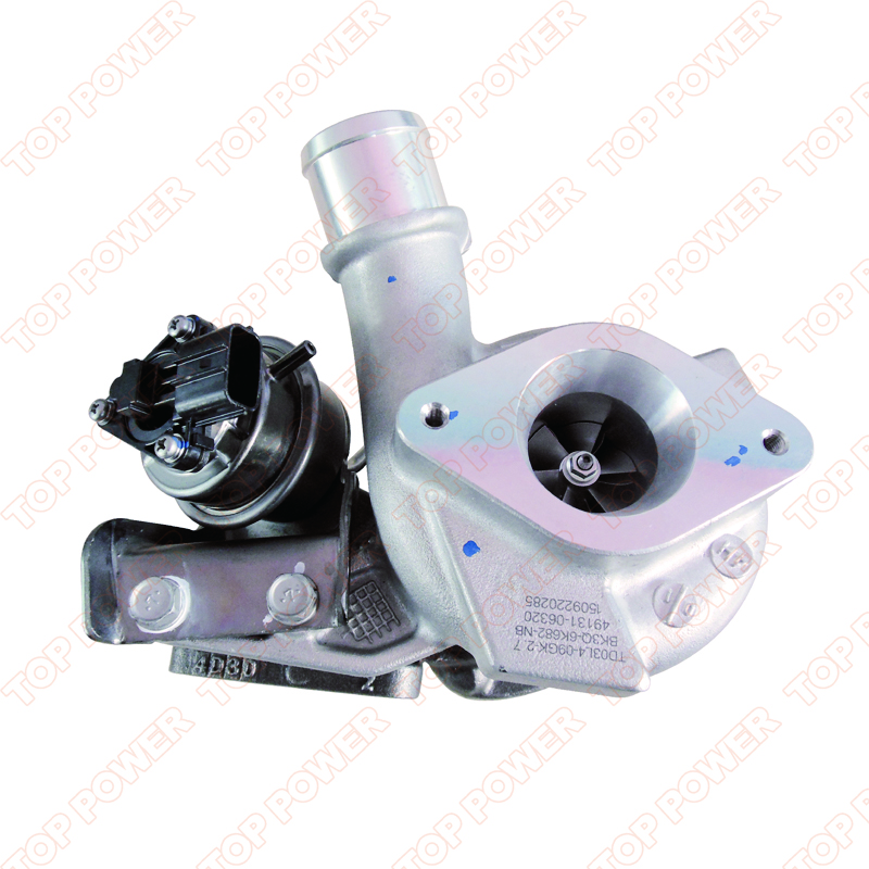 Complete TD03 Turbocharger 49131-06320 BK3Q-6K682-NB for Ford Ranger 2.2L Engine Parts Replacement Upgrade