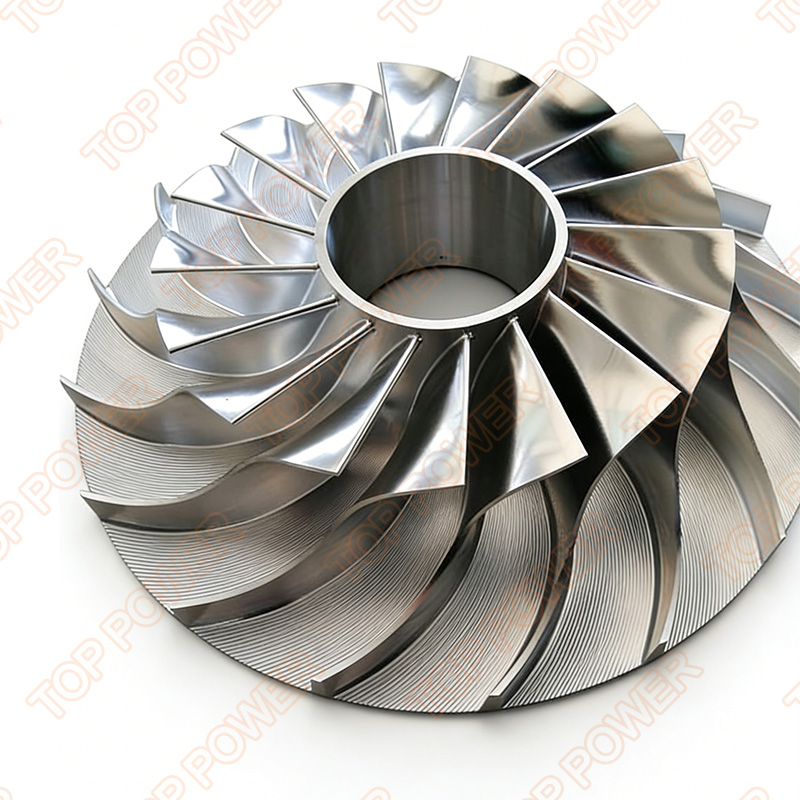 400 mm Diameter 5-Axis Turbocharger Billet Wheel