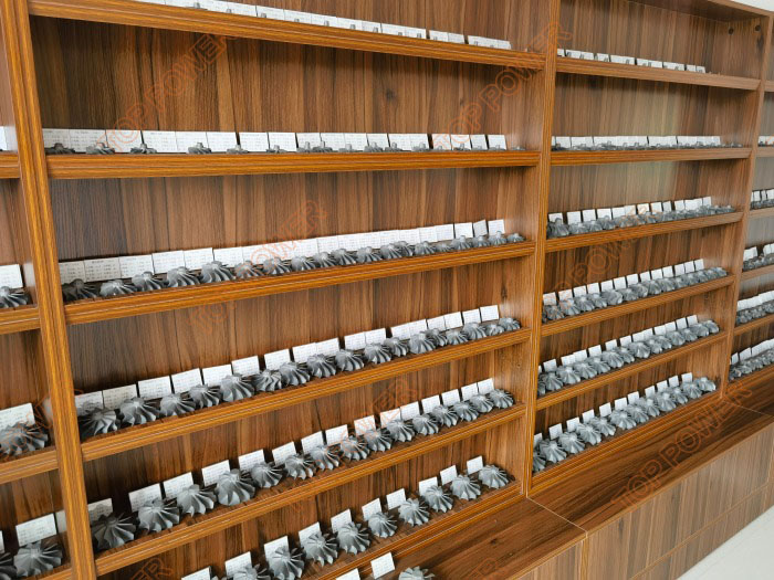 Turbocharger Compressor Wheel Sample Room