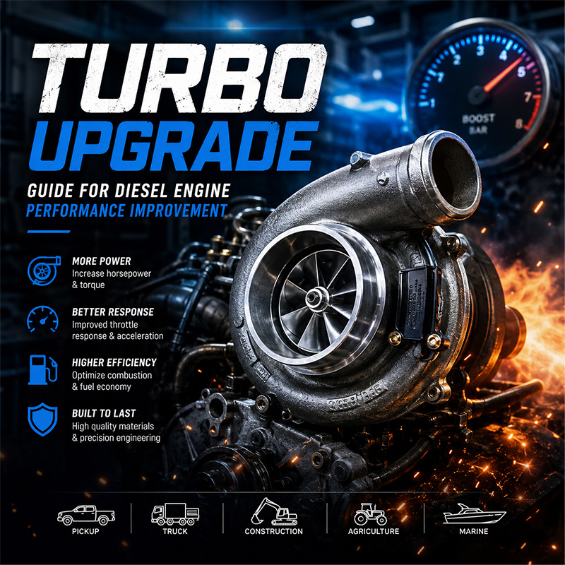 Turbo-Upgrade-Leitfaden zur Leistungssteigerung von Dieselmotoren