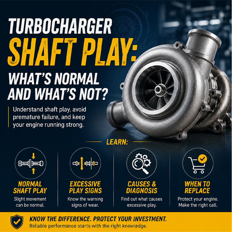 Turbocharger Shaft Play: What's Normal, What's Not, and When to Replace Your Turbo