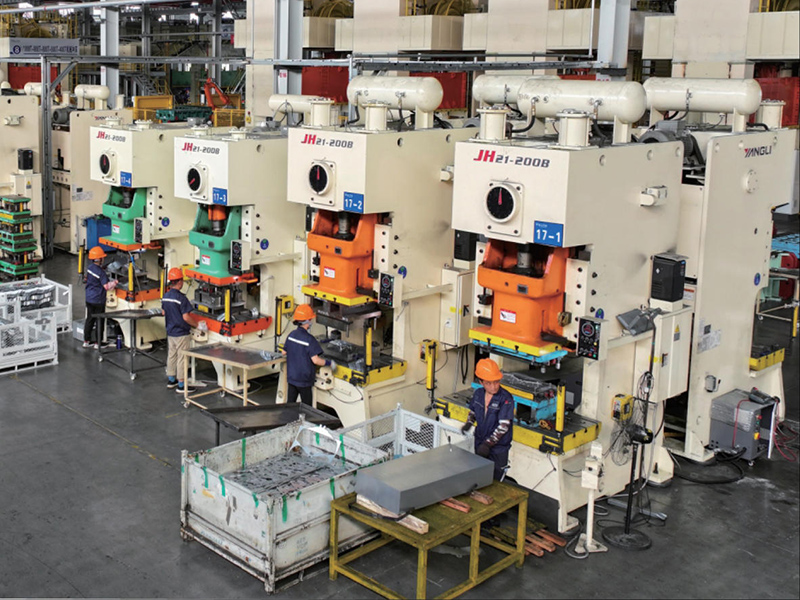 Open Front Fixed Bed Press With Hydraulic Overload Protector