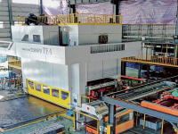 Straight Four Point Transfer Press