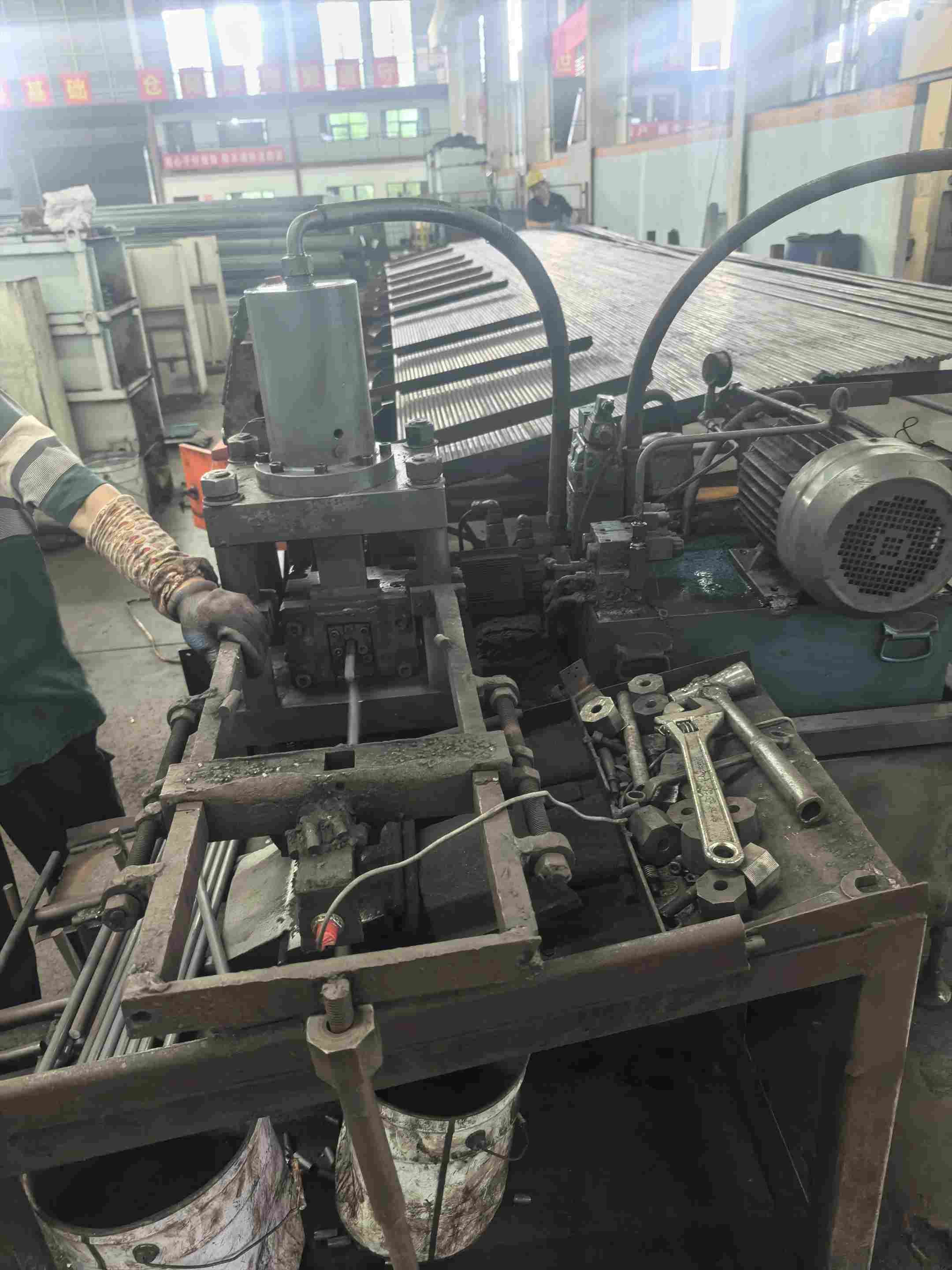 automatic railway clip production line automatic railway clip production line