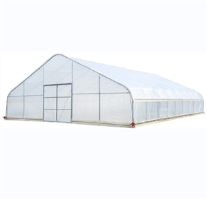 Simple High Tunnel Film Greenhouse