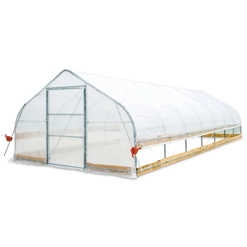 Simple High Tunnel Film Greenhouse