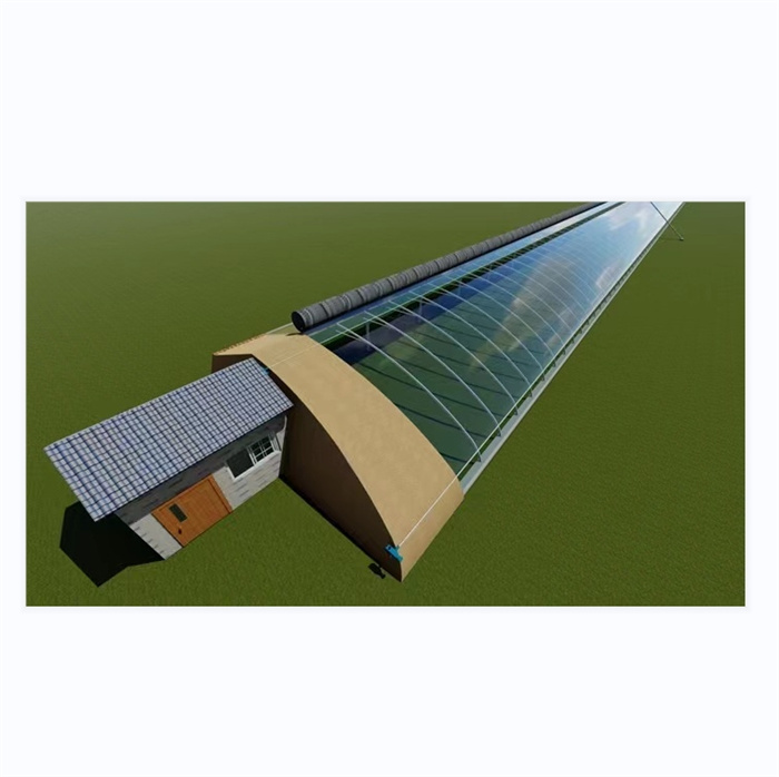 Prefeb Passive Solar Greenhouse Used In Winter