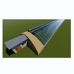 Prefeb Passive Solar Greenhouse Used In Winter
