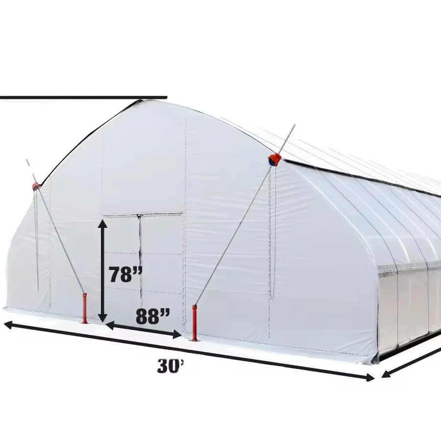 Light Deprivation Greenhouse For Hemp Growing