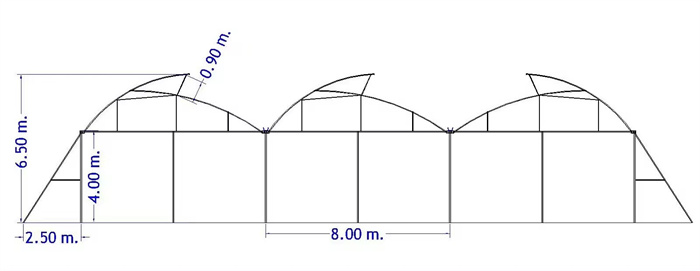 sawtooth roof vent greenhouse