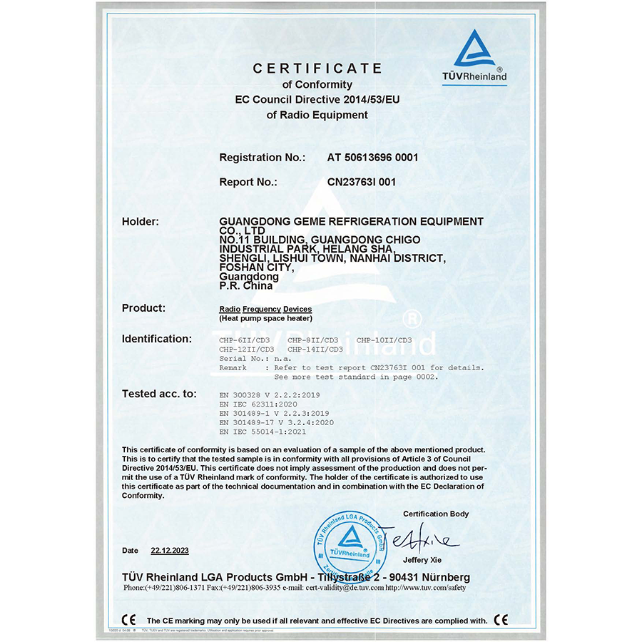CE certification