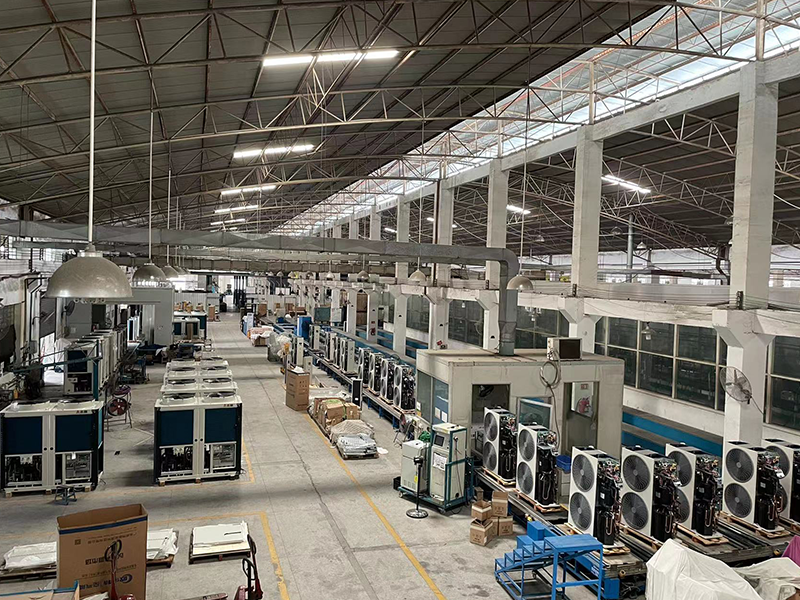 State-of-the-art heat pump manufacturing facility