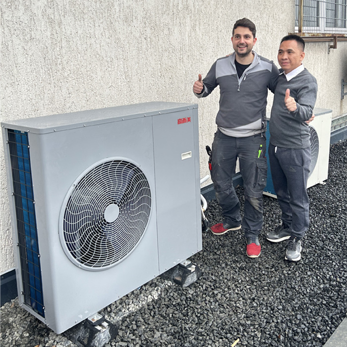 Heat pump project case