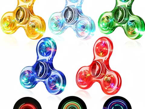 LED Fidget Spinner for Focus