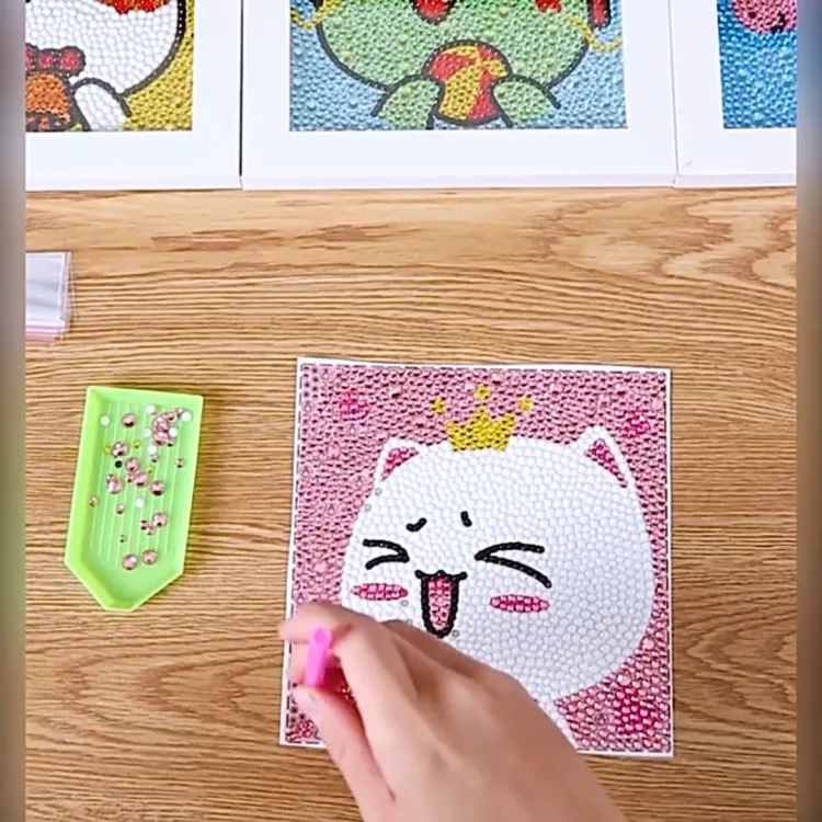 Excellent Service 3D Diy Cross Stitch Diamond Painting 30X40 Pen Princess Wholesale Kits Religious Glue Sticker Painting Diamond