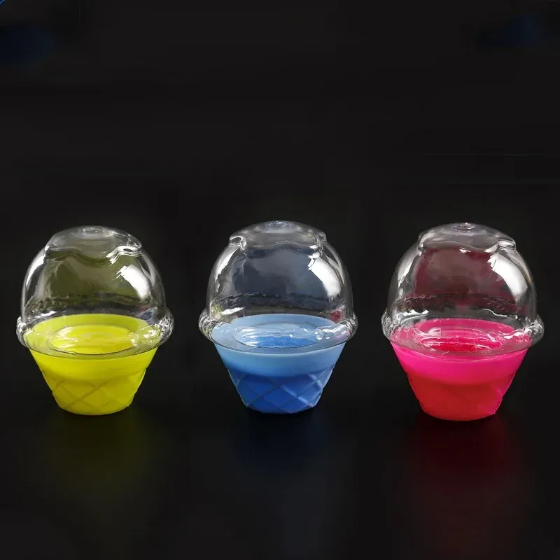 2022 High Quality Ice Cream Container PET Plastic Container Slime Storage Containers