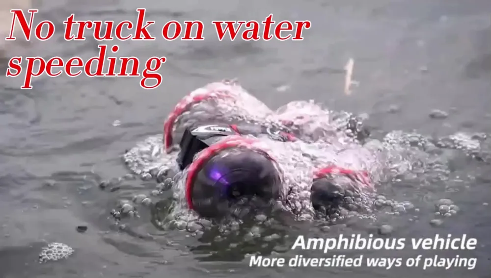 Mini Rc Car Amphibious Atv Vehicle Land Water Hand Controlled Gesture 360 Rotating Fishing Boat Rc Car Amphibious for Sale