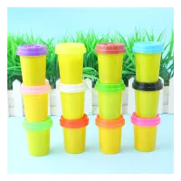 TOYSRUNNER Great Service Plasticine Cup Package Clay Play Dough No Toxic Eco Tools Color Mud Ice Nuddle Play Dough
