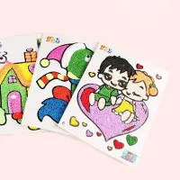 Toy Polymer Clay Foam Beads Slime Polymer Clay Tools Snow Flakes Slices Diy Snow Slime Mud