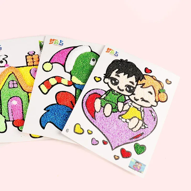 Toy Polymer Clay Foam Beads Slime Polymer Clay Tools Snow Flakes Slices Diy Snow Slime Mud