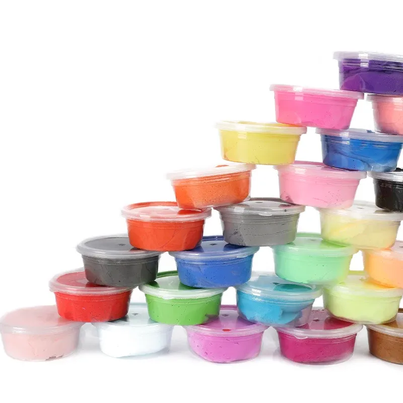 Air Dry Clay Kit Sculpting Clay Eraser Handprint Super Dry Modeling Colour Wholesale Toy Clay