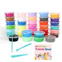 High Quality Soft Super Light Clay Modeling Air Dry Polymer Clay for DIY Handmade Toys