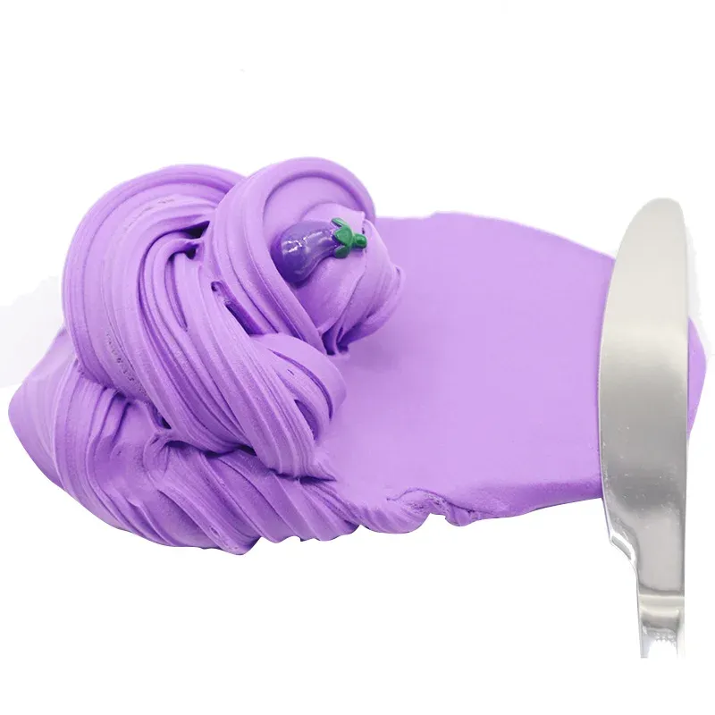 Soft Color EN71 Kids Cotton Mud Foam Cotton Fluffy Slime Polymer Clay Wholesale Clay Polymer