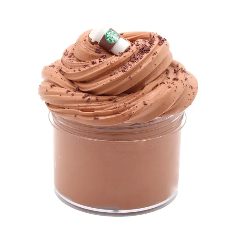 2020 New Hot Selling Slime Toy Set Soft Color Brinquedo EN71 Kids Cotton Mud Foam Cotton Clay Fluffy Slime Super Light Clay