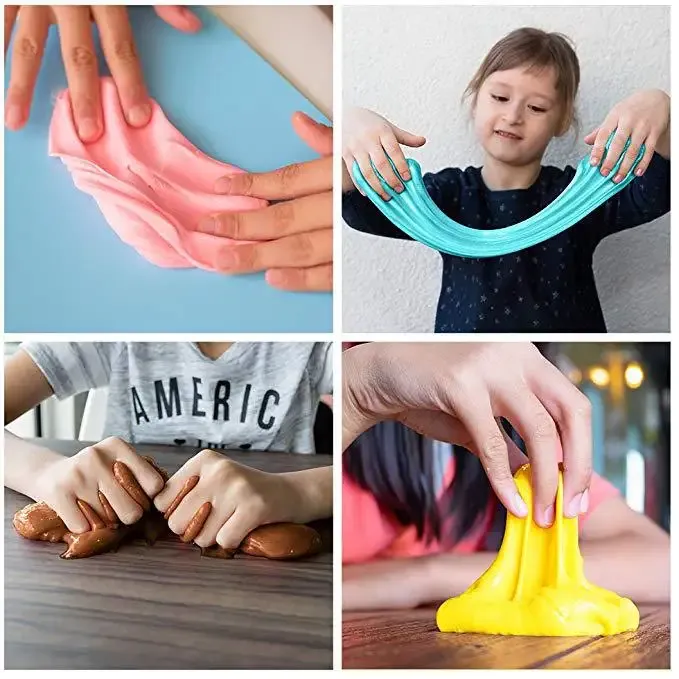 New Hot Selling Educational Toy Cup Cake Slime Putty Cotton Mud Fluffy Slime