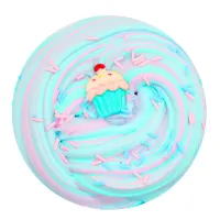 New Hot Selling Educational Toy Cup Cake Slime Putty Cotton Mud Fluffy Slime