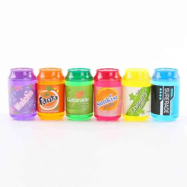 2020 Educational Slime Toys Product Kids Barrel O Colorful Scented Charms Crystal Cola Can Putty Slime