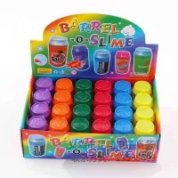 2020 Educational Slime Toys Product Kids Barrel O Colorful Scented Charms Crystal Cola Can Putty Slime